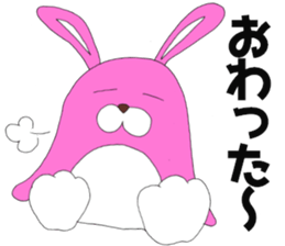 ota cathy (rabbit) sticker sticker #8342827