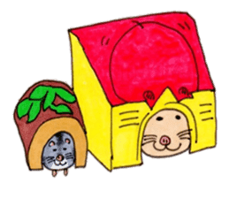 Friends of Kinkuma hamster Hamuhamu sticker #8343349