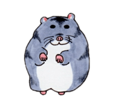 Friends of Kinkuma hamster Hamuhamu sticker #8343364