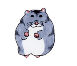 Friends of Kinkuma hamster Hamuhamu sticker #8343364