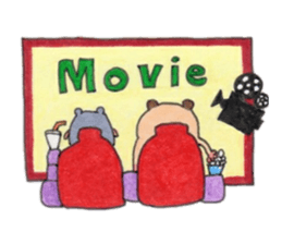 Friends of Kinkuma hamster Hamuhamu sticker #8343375