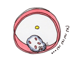 Friends of Kinkuma hamster Hamuhamu sticker #8343386
