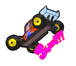 Enjoy! R/C car with AZARASHI Type R sticker #8343912