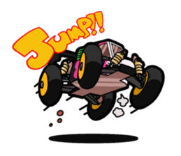 Enjoy! R/C car with AZARASHI Type R sticker #8343924