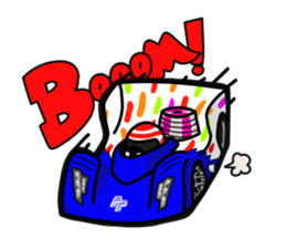 Enjoy! R/C car with AZARASHI Type R sticker #8343925