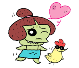 Cherry&Chicken sticker #8344325