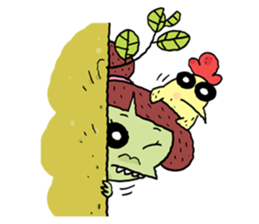 Cherry&Chicken sticker #8344340