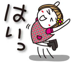 Bangs short girl vol.9 sticker #8345021