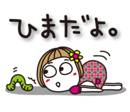 Bangs short girl vol.9 sticker #8345025