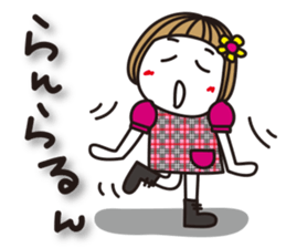 Bangs short girl vol.9 sticker #8345040