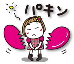 Bangs short girl vol.9 sticker #8345045