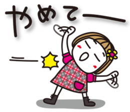 Bangs short girl vol.9 sticker #8345046