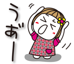 Bangs short girl vol.9 sticker #8345048