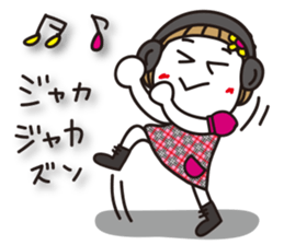 Bangs short girl vol.9 sticker #8345052