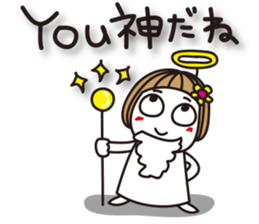 Bangs short girl vol.9 sticker #8345054
