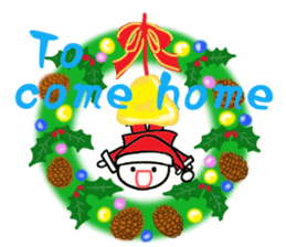 For Christmas and New Year sticker #8345105