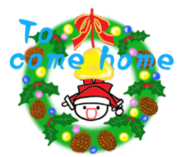 For Christmas and New Year sticker #8345105