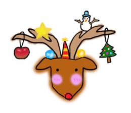 For Christmas and New Year sticker #8345112