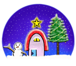 For Christmas and New Year sticker #8345116