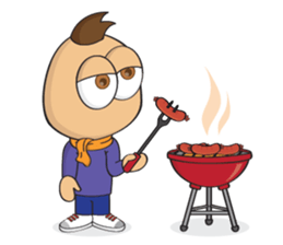 3-O & Rabbit: The Gang sticker #8345317