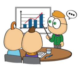 3-O & Rabbit: The Gang sticker #8345328