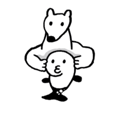 Cute Seal & Polar Bear sticker #8345745