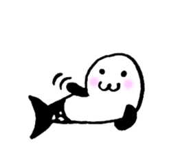 Cute Seal & Polar Bear sticker #8345767
