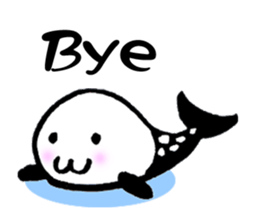 Cute Seal & Polar Bear sticker #8345775