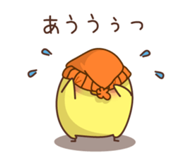 New Year's and winter of Mr. chick sticker #8345998