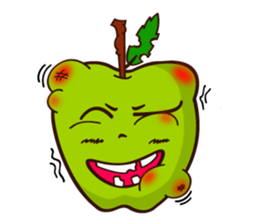 Funny Apple!!! (ENG) sticker #8346020