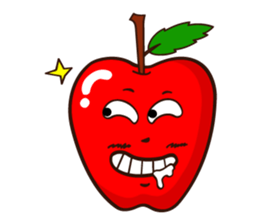 Funny Apple!!! (ENG) sticker #8346021