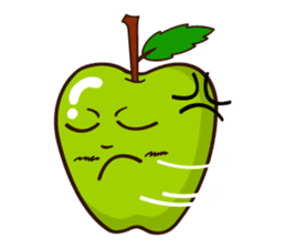 Funny Apple!!! (ENG) sticker #8346022