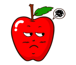 Funny Apple!!! (ENG) sticker #8346023
