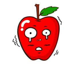 Funny Apple!!! (ENG) sticker #8346025