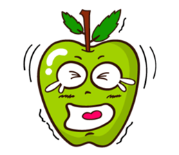 Funny Apple!!! (ENG) sticker #8346026