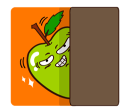 Funny Apple!!! (ENG) sticker #8346032