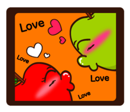 Funny Apple!!! (ENG) sticker #8346033