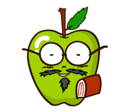 Funny Apple!!! (ENG) sticker #8346036