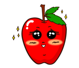 Funny Apple!!! (ENG) sticker #8346037