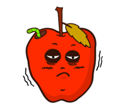 Funny Apple!!! (ENG) sticker #8346039