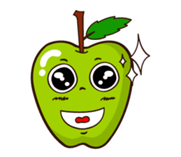 Funny Apple!!! (ENG) sticker #8346040