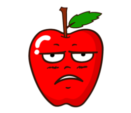 Funny Apple!!! (ENG) sticker #8346041