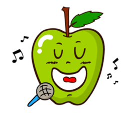 Funny Apple!!! (ENG) sticker #8346042