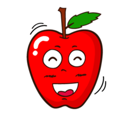 Funny Apple!!! (ENG) sticker #8346043