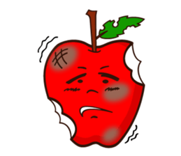 Funny Apple!!! (ENG) sticker #8346045