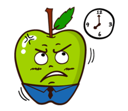 Funny Apple!!! (ENG) sticker #8346048