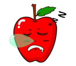Funny Apple!!! (ENG) sticker #8346049