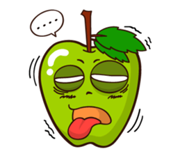 Funny Apple!!! (ENG) sticker #8346050