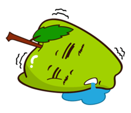 Funny Apple!!! (ENG) sticker #8346052