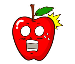 Funny Apple!!! (ENG) sticker #8346053